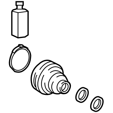 2022 Hyundai Kona CV Joint Boot - 49641-J9000