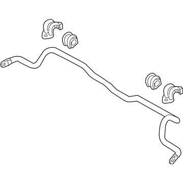 Hyundai 54810-G7050 Bar Assembly-FR STABILIZER