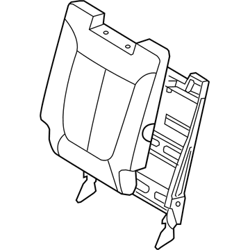 Hyundai 89400-0W500-J9X Back Assembly-3RD RH