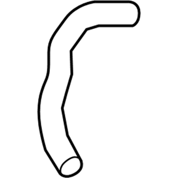 Hyundai Accent Radiator Hose - 25412-H9100