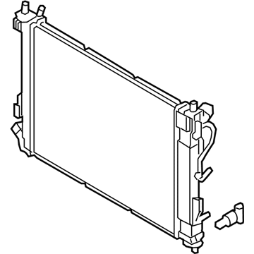 Hyundai 25310-H9050 Radiator Assembly