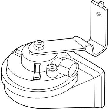 Hyundai 96611-AA000 Horn Assembly-Low Pitch