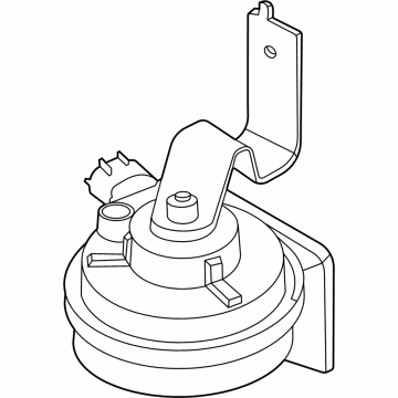 Hyundai 96621-AA000 Horn Assembly-High Pitch