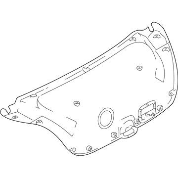 Hyundai 81750-2D200 Panel Assembly-Tail Gate Trim