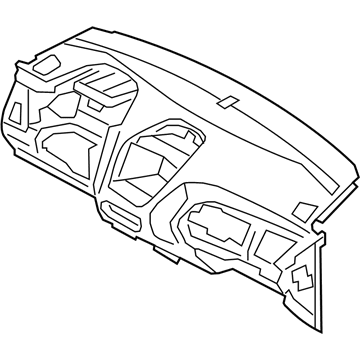 Hyundai 84710-2S100-MBS Crash Pad Assembly-Main