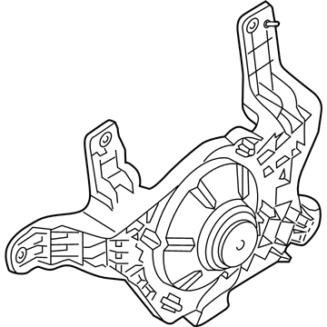 Hyundai 96340-J3000 Rear Speaker Assembly,Left