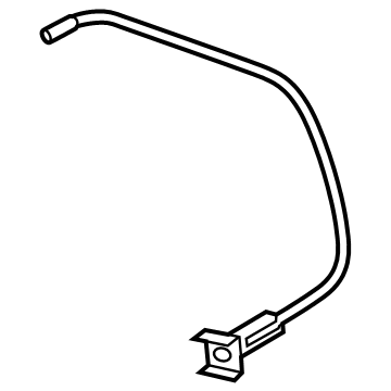 Hyundai 81590-S1000 Catch & Cable Assembly-Fuel Filler