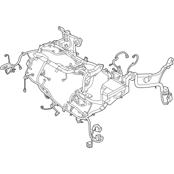 Hyundai 91420-L0120 Wiring Assembly-Control