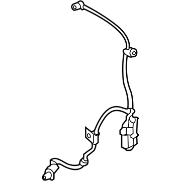 Hyundai 95670-1R000 Sensor Assembly-Abs Front Wheel ,L