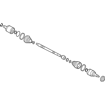 2014 Hyundai Tucson Axle Shaft - 49501-2S260