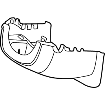 Hyundai 84852-N9200-NNB SHROUD-Steering Column LWR