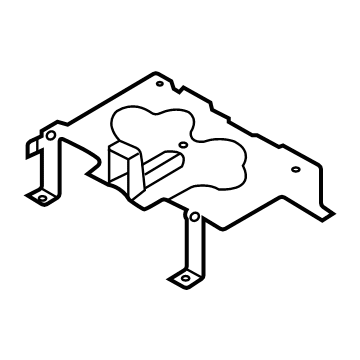 Hyundai 37554-P0000 BRACKET-POWER RELAY MOUNTING