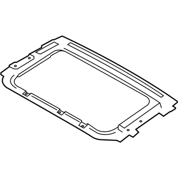 Hyundai 67115-3X210 Ring Assembly-Sunroof Reinforcement