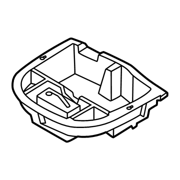 Hyundai 85750-L1001-NNB Tray-Luggage,Center