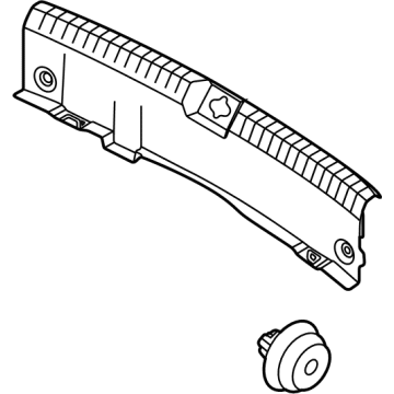 Hyundai 85770-L1000-NNB Trim Assembly-RR Transverse