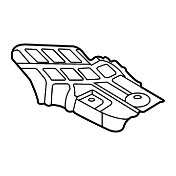 Hyundai 57280-AA000 HEAT PROTECTOR ASSY-POWER STEE