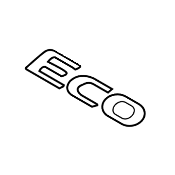 Hyundai 86333-F3500 Eco Emblem