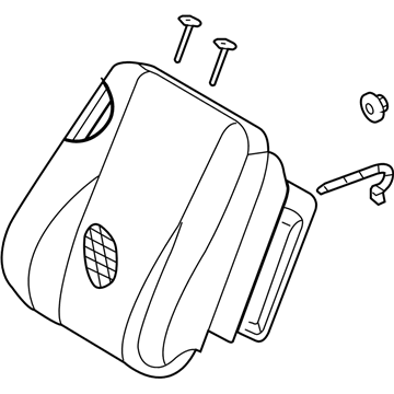 Hyundai 88300-2E020-G8B Back Assembly-Front Seat Driver