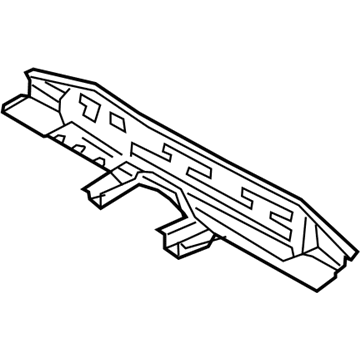 Hyundai 65631-2W000 Member Assembly-Rear Floor INTERM CROS