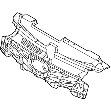 Hyundai 86390-L1010 Cover Assembly-Radiator Grille UPR