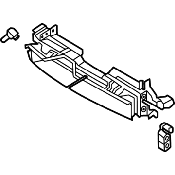 Hyundai 86950-L5000 Flap & Duct Assembly-Active Air