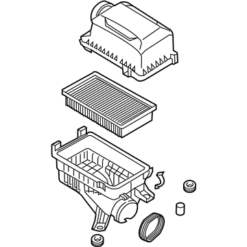 2022 Hyundai Accent Air Filter Box - 28110-H9250