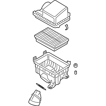 Hyundai 28110-M6050 Cleaner Assembly-Air