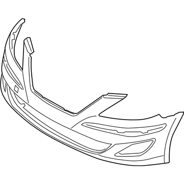 Hyundai 86511-3M500 Front Bumper Cover