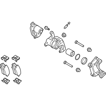 Hyundai 58230-L1050 Brake Assembly-RR Wheel,RH