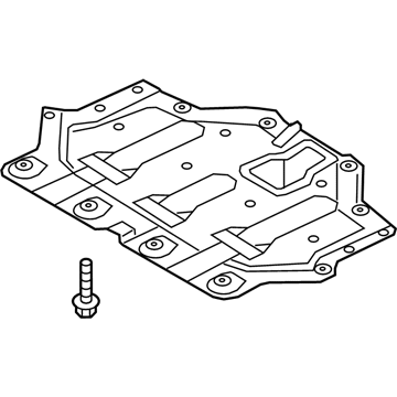 Hyundai 29130-C2500 Panel-Under Cover,Engine