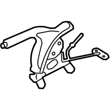 Hyundai 59710-2S000-9P Lever Assembly-Parking B