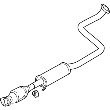 2021 Hyundai Elantra Muffler - 28600-AA510