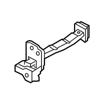 Hyundai 76980-L0000 Checker Assembly-Front Door,LH