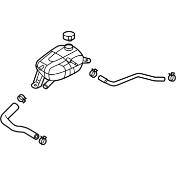 2020 Hyundai Sonata Coolant Reservoir - 25430-L2000