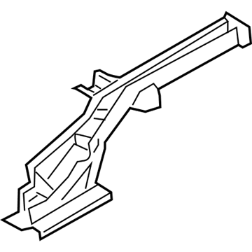 Hyundai 65610-K2000 MBR Assembly-RR FLR FR Cross COMPL