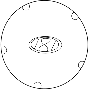 Hyundai 52960-3D310 Wheel Hub Cap Assembly