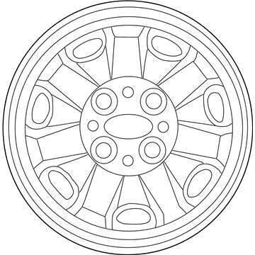 Hyundai Sonata Wheel Cover - 52960-38700