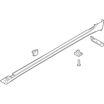 Hyundai 87752-C2400 Moulding Assembly-Side Sill,RH