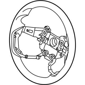 2023 Hyundai Elantra Steering Wheel - 56111-AB010-YFR