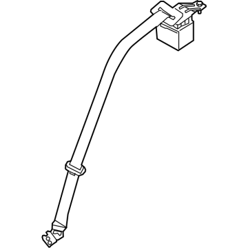 Hyundai 89850-D2500-UUB S/Belt Assy-RR, Ctr