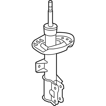 Hyundai 54651-J3AA0 Strut Assembly, Front, Left