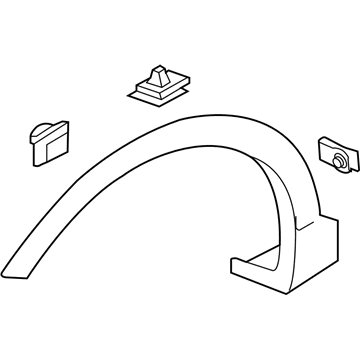 Hyundai 87712-S2000 GARNISH Assembly-FNDR Side,RH