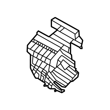 Hyundai 97206-GI000 SEPARATOR-DUAL HTR(LEFT)