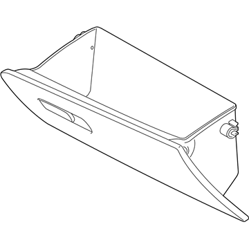 Hyundai 84510-K2100-NNB Glove Box Assembly