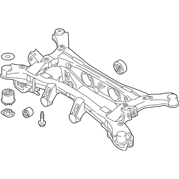 2018 Hyundai Tucson Rear Crossmember - 55405-D3150