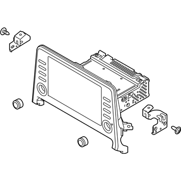 Hyundai 96160-G2560-MGS Audio Assembly