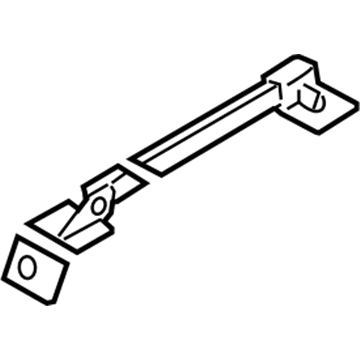 Hyundai 89831-3J510-WK Rail Assembly-Rear Buckle Center