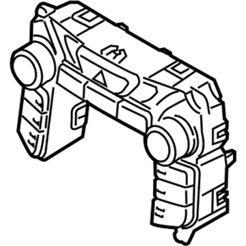 Hyundai 97250-2MFP1-BHL Heater Control Assembly