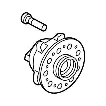 Hyundai 51750-J6500 Hub Assembly-FR Wheel