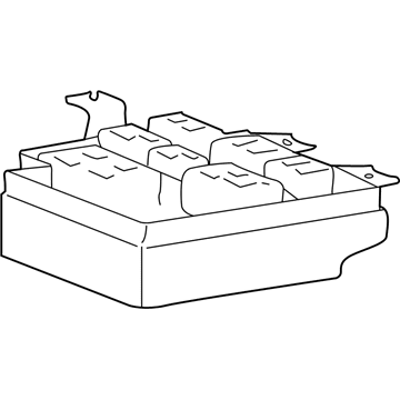 2000 Hyundai XG300 Fuse Box - 91220-39501